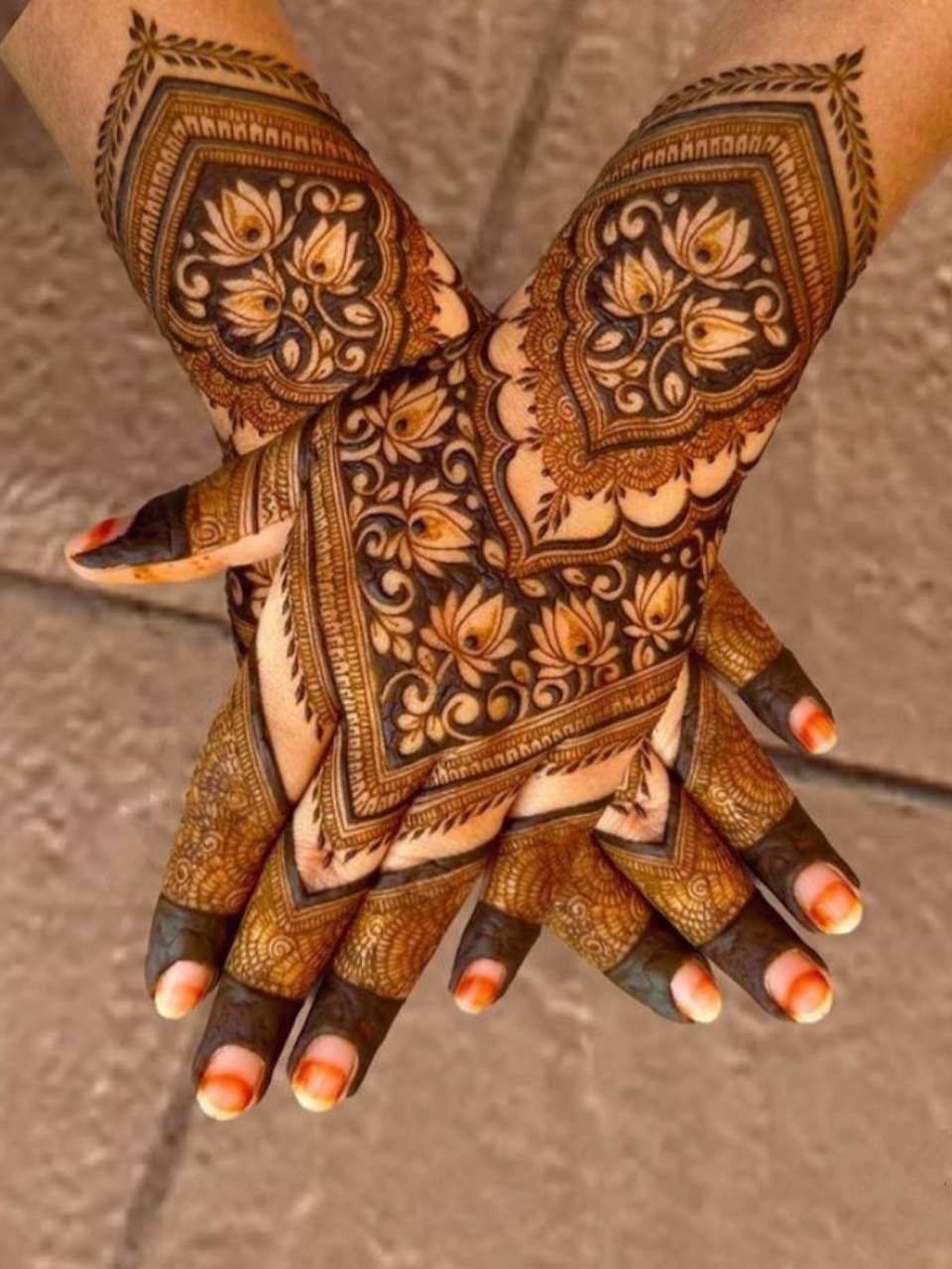 Indian Mehndi Design 1 by Anushka Mehndi Goa