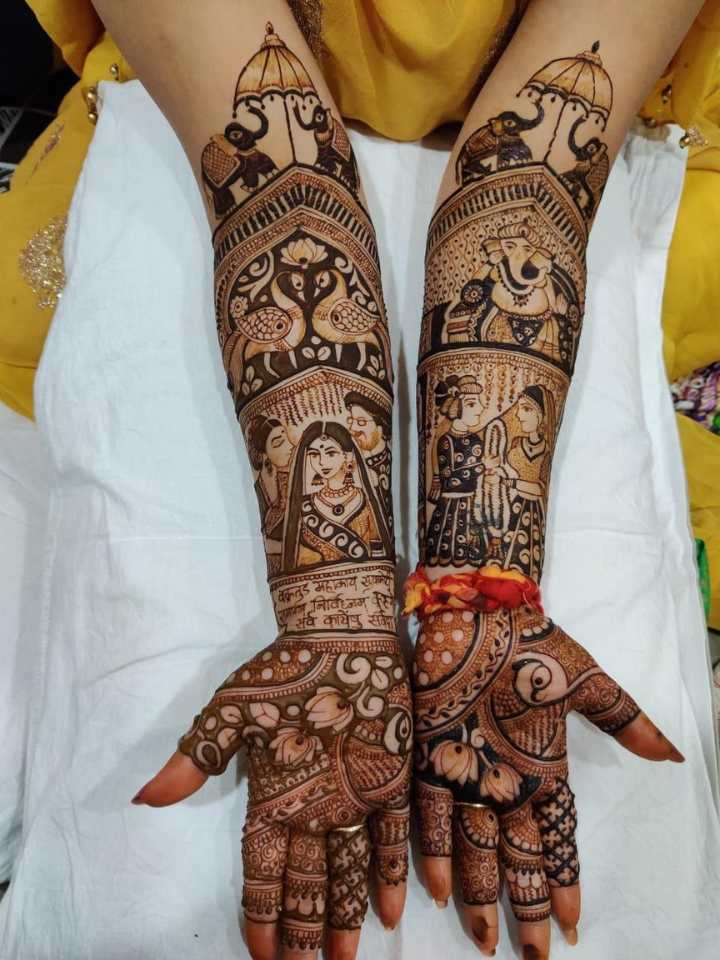 Bridal Mehndi by Anushka Mehndi Goa