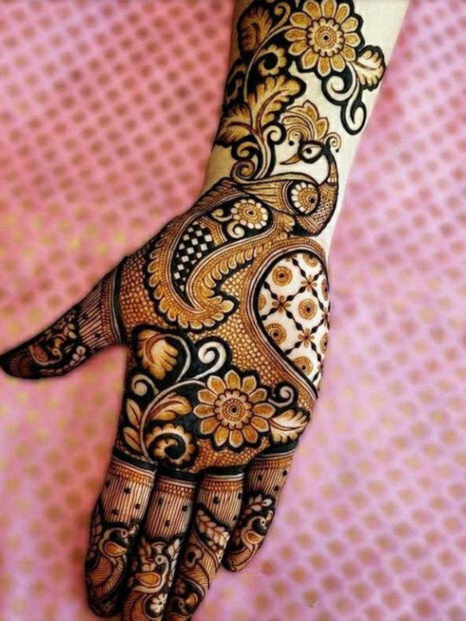 Indian Mehndi Design 9 by Anushka Mehndi Goa